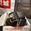 6932008d3a89a121ed550101 Authentic Cabinet Quality 'Synchronized Gift Set' Bottega Veneta BV Buckle Classic Series, Imported Calfskin, Synchronized Pattern Matching, ZP Mold Opening