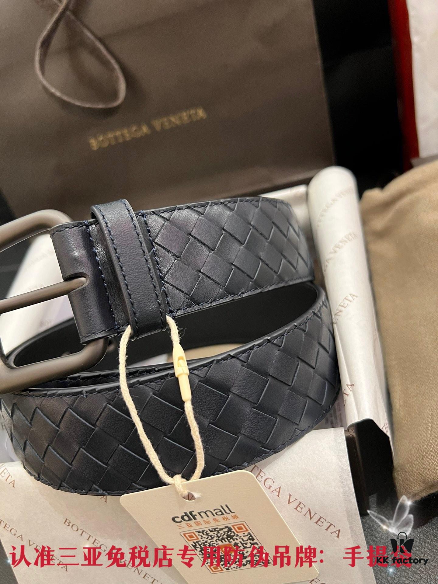 6932009f3a89a121ed550120 Authentic CDF Sanya Tax-Free (Shipped as Pictured) 【Retail Gift Box】Bottega Veneta BV Classic Series, Imported Calfskin, Retail Edition Match, ZP Blue