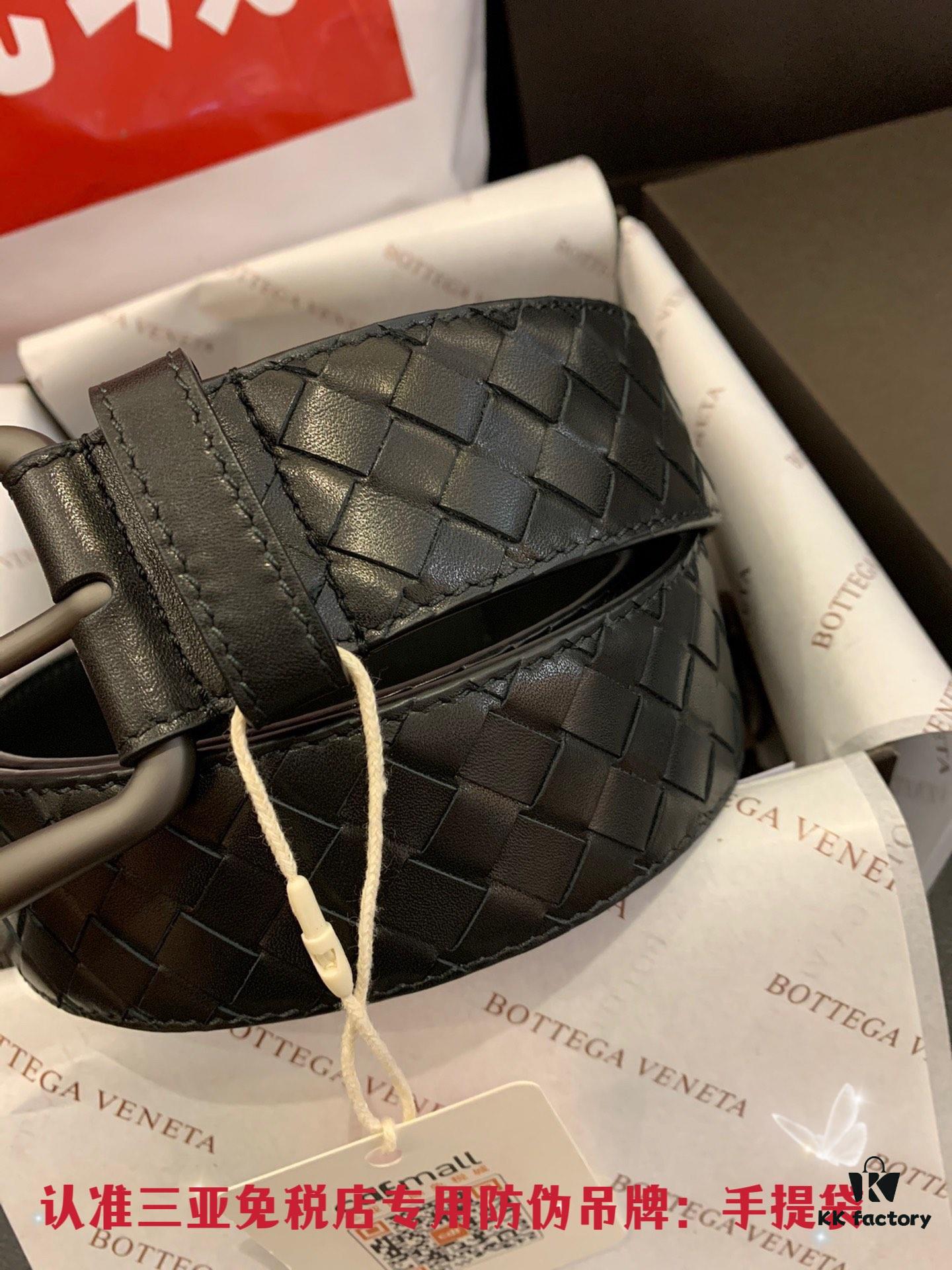 693200a23a89a121ed55012b Shipped in Real Photos 🌎 CDF Sanya Tax-Free Genuine Bottega Veneta Cabinet Gift Set ✧ 4.0 Width Original Factory Quality Black Calfskin