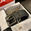 693200a33a89a121ed55012d Shipped in Real Photos 🌎 CDF Sanya Tax-Free Genuine Bottega Veneta Cabinet Gift Set ✧ 4.0 Width Original Factory Quality Black Calfskin