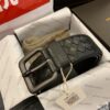 693200a43a89a121ed550135 Shipped in Real Photos 🌎 CDF Sanya Tax-Free Genuine Bottega Veneta Cabinet Gift Set ✧ 4.0cm Wide Original Factory Quality Calfskin Black