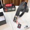 693200a83a89a121ed550156 Prada Hong Kong Duty-Free Gift Box Genuine Leather Belt with Elephant Texture from South Africa