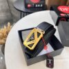 693200a93a89a121ed550163 Prada Hong Kong Duty-Free Gift Box Genuine Leather Belt with Elephant Grain Calfskin and Stainless Steel Hardware