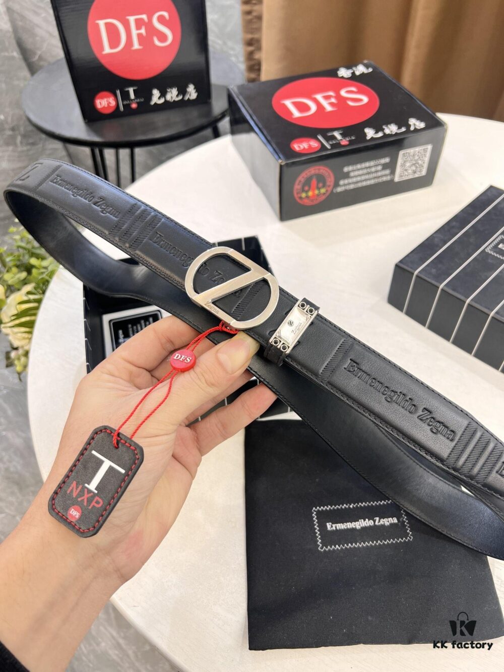 693200ac3a89a121ed550190 Zegna Original Factory Order, Hong Kong Tax-Free Gift Box (NXP Tag with Website-Verifiable Genuine Anti-Counterfeit Chip), Z-Shaped Buckle Stainless Steel Hardware, Automatic Pulley Series, Top-Tier Leather Belt Supporting Authentication