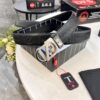 693200ac3a89a121ed550196 Zegna Original Factory Order, Hong Kong Tax-Free Gift Box (NXP Tag with Website-Verifiable Genuine Anti-Counterfeit Chip), Z-Shaped Buckle Stainless Steel Hardware, Automatic Pulley Series, Top-Tier Leather Belt Supporting Authentication