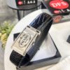 693200ad3a89a121ed55019a Prada Automatic Buckle Belt, Genuine Crocodile-Embossed Top-Layer Imported Leather, 3.5cm Width, Premium Business Formal Belt with Smooth Slide Closure