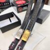 693200ad3a89a121ed5501a4 Prada Automatic Buckle Belt, Genuine Crocodile Pattern Top Layer Imported Leather, 3.5cm Width, Luxury Business Formal Belt with Smooth Slide Closure