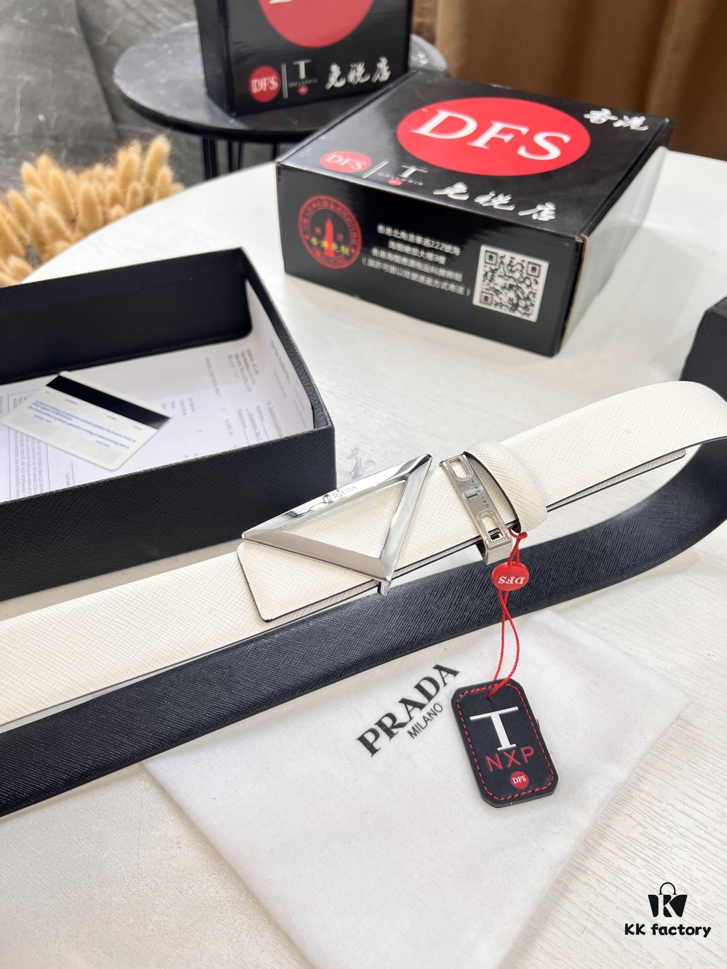 693200ae3a89a121ed5501a6 Prada-Inspired V Belt, Hong Kong Duty-Free Gift Box (NXP RFID Tag Detectable on Official Website, Authentic Anti-Counterfeit Chip)