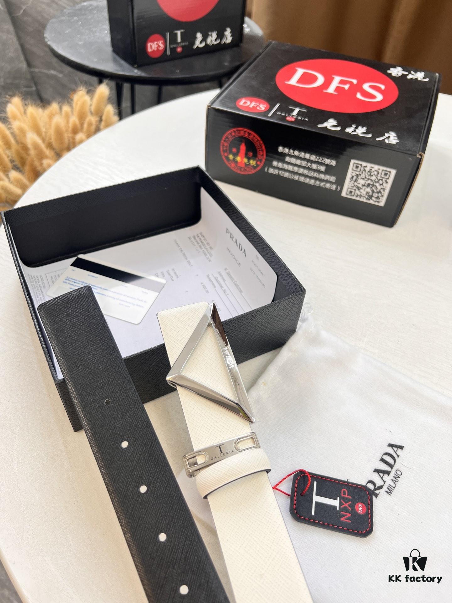 693200ae3a89a121ed5501a7 Prada-Inspired V Belt, Hong Kong Duty-Free Gift Box (NXP RFID Tag Detectable on Official Website, Authentic Anti-Counterfeit Chip)