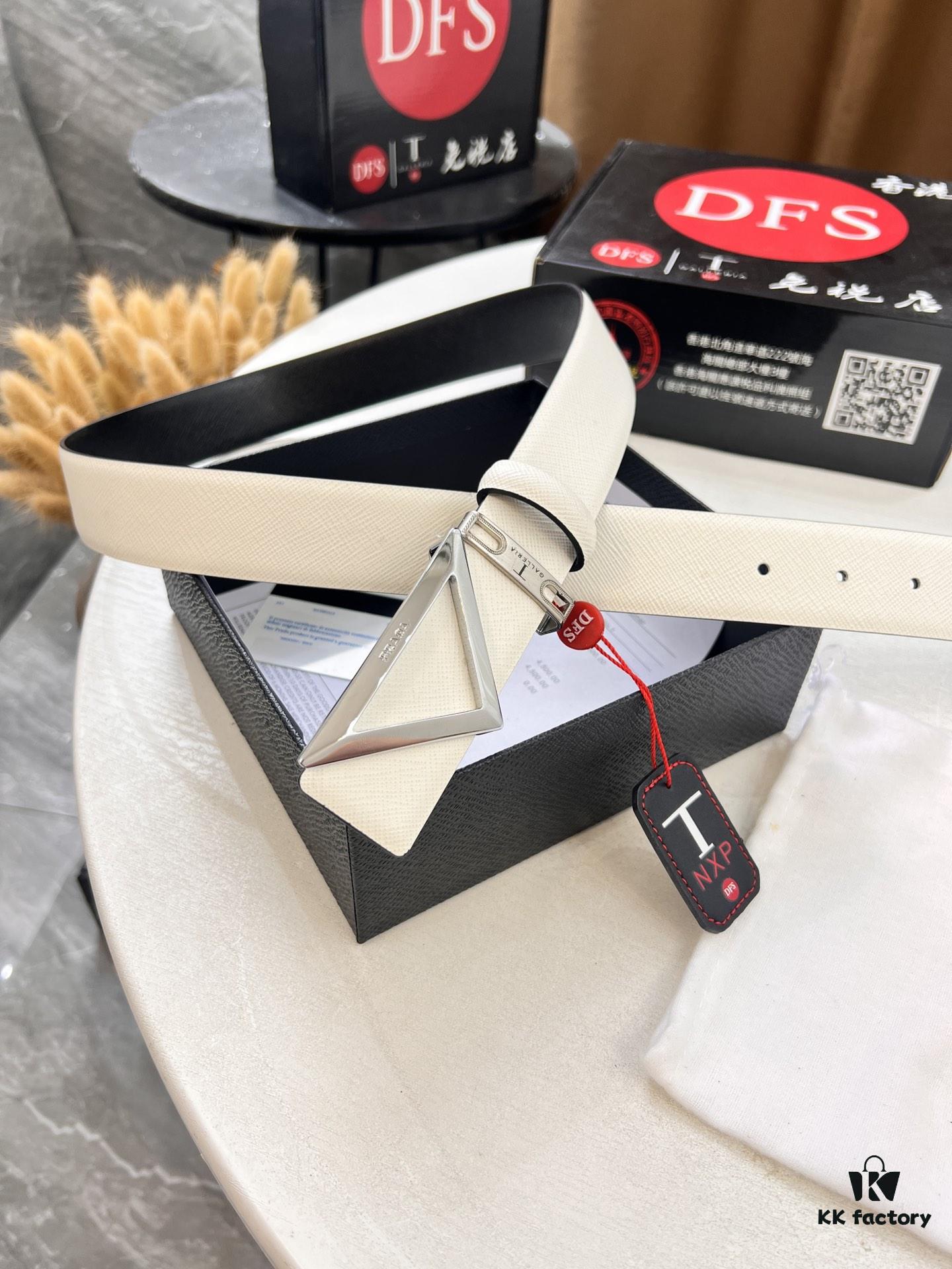 693200ae3a89a121ed5501aa Prada-Inspired V Belt, Hong Kong Duty-Free Gift Box (NXP RFID Tag Detectable on Official Website, Authentic Anti-Counterfeit Chip)