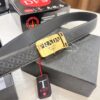 693200b03a89a121ed5501c2 Prada Automatic Buckle Belt, Genuine Imported Cowhide with Basketball Texture, Top-Quality Business Formal Belt