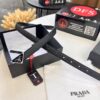 693200bc3a89a121ed5501e2 Arrival 🎺🎺 Prada Women's Leather Belt, 2021 New Arrival, Pure Steel Injection Buckle, ZP-Synchronized Steel Logo, Imported Calf Cross Grain Leather, Custom Mold Design, 2.0cm Width, Top Quality Available for Authentication