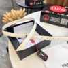 693200bd3a89a121ed5501e9 Arrival 🎺🎺 Real Photo, Prada Women's Leather Belt, 2021 New Arrival, Pure Steel Injection Buckle, ZP Synchronized Steel Logo, Imported Calf Cross Grain Leather, Custom Mold Design, 2.0cm Width, Top Quality Available for Authentication