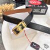 693200c43a89a121ed5501fe Versace Belt New Model Genuine Top Grain Cowhide Fashion Design Soft Leather Reversible Double-Sided Use 3.8cm Width Stainless Steel Hardware