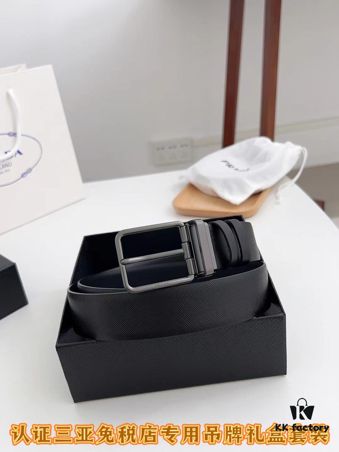 693200d73a89a121ed55021f Sanya Tax-Free Genuine Latest Packaging Gift Box: Prada Original Batch Goods, Width 3.5cm