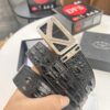 693200d93a89a121ed55023b Prada Hong Kong Duty-Free Gift Box Genuine Leather Belt with Anti-Counterfeit Certification