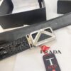 693200d93a89a121ed55023c Prada Hong Kong Duty-Free Gift Box Genuine Leather Belt with Anti-Counterfeit Certification