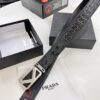 693200d93a89a121ed55023e Prada Hong Kong Duty-Free Gift Box Genuine Leather Belt with Anti-Counterfeit Certification
