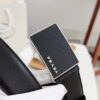 693200e13a89a121ed550271 Q170 Sanya Tax-Free Genuine Latest Packaging Gift Box: Prada Original Quality Belt, 3.5cm Width