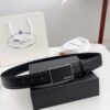 693200e13a89a121ed550273 Q170 Sanya Tax-Free Genuine Latest Packaging Gift Box: Prada Original Quality Belt, 3.5cm Width