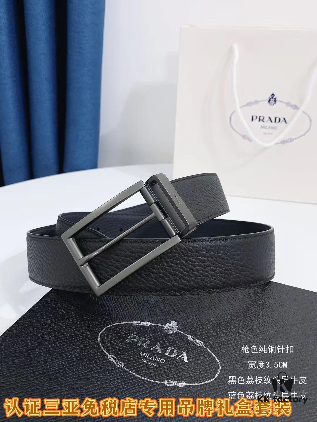 693200e33a89a121ed550288 Q170 Sanya Tax-Free Genuine Latest Model Packaging Gift Box: Prada Original Batch Goods, Width 3.5cm