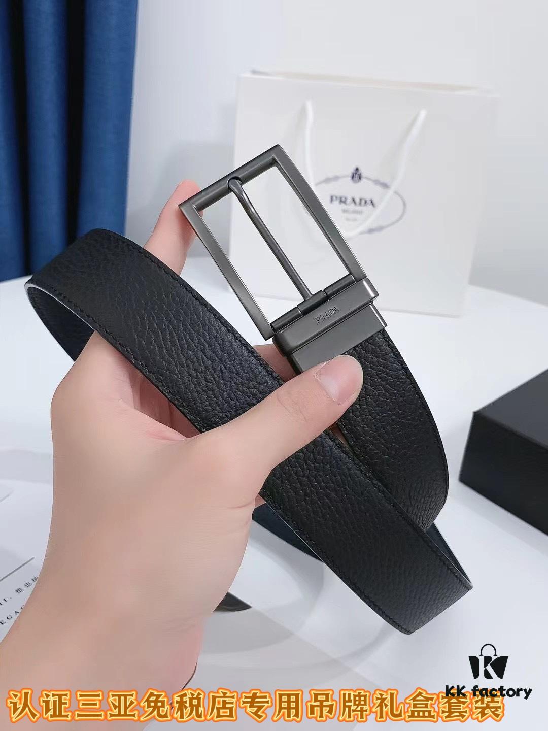 693200e33a89a121ed55028a Q170 Sanya Tax-Free Genuine Latest Model Packaging Gift Box: Prada Original Batch Goods, Width 3.5cm
