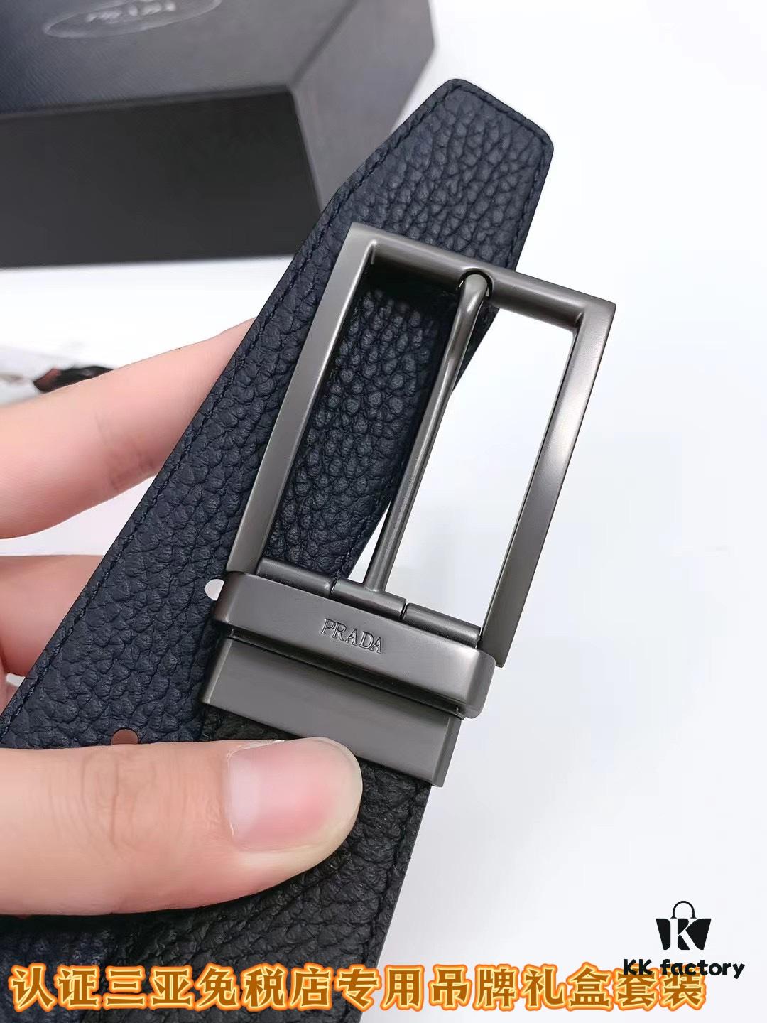 693200e33a89a121ed55028b Q170 Sanya Tax-Free Genuine Latest Model Packaging Gift Box: Prada Original Batch Goods, Width 3.5cm