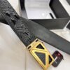 693200ef3a89a121ed550294 Prada Hong Kong Duty-Free Gift Box Genuine Leather Belt with Anti-Counterfeit Certification