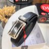 693200f53a89a121ed55029b Versace Automatic Buckle Belt, Custom Embossed Top-Grade Imported Leather, Fine Calfskin with Wax Thread Stitching, 3.5cm Width, Luxury Business Formal Belt with NXP Anti-Counterfeit Chip