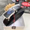 Versace Automatic Buckle Belt, Custom Cowhide with Medusa Embossed Top Layer Imported Leather, Fine Grain Cowhide, 3.5 cm Width