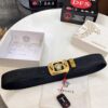 693201133a89a121ed5502de Versace Belt 2023 New Arrival Genuine Top Grain Calfskin Leather with Medusa Head Embossing, Fashion Luxury Brand Belt for Men, Soft Leather Texture, Precision Stainless Steel Hardware, 3.8cm Width