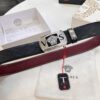 693201133a89a121ed5502e6 Versace Belt, New Arrival, Genuine Top-Layer Cowhide with Medusa Embossed Head, Fashion Luxury Brand, Soft Leather Texture, Precision Stainless Steel Hardware, 3.8cm Width