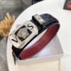 693201143a89a121ed5502e9 Versace Belt, New Arrival, Genuine Top-Layer Cowhide with Medusa Embossed Head, Fashion Luxury Brand, Soft Leather Texture, Precision Stainless Steel Hardware, 3.8cm Width