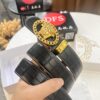 693201143a89a121ed5502ee Versace Belt, New Arrival, Top Quality Genuine Leather, Soft Touch, Reversible Design, 3.8cm Width, Stainless Steel Hardware