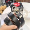 693201153a89a121ed5502f5 Versace New Arrival Belt, Top-Quality Genuine Leather with Medusa Head Embossing, Double-Sided Wear, Stainless Steel Hardware, 3.8cm Width