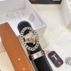 693201153a89a121ed5502f6 Versace New Arrival Belt, Top-Quality Genuine Leather with Medusa Head Embossing, Double-Sided Wear, Stainless Steel Hardware, 3.8cm Width