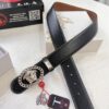 693201153a89a121ed5502f8 Versace New Arrival Belt, Top-Quality Genuine Leather with Medusa Head Embossing, Double-Sided Wear, Stainless Steel Hardware, 3.8cm Width
