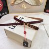 6932011a3a89a121ed55030b Loewe Hong Kong Duty-Free T Gift Box 🎁 Anti-Counterfeit Scan Authentication, Genuine Stainless Steel Hardware, Women's Exclusive Fashion Belt