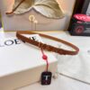 6932011c3a89a121ed550320 Loewe Hong Kong Duty-Free Gift Box 🎁 Anti-Counterfeit Authentication, Special Administrative Region Address, Genuine Synchronized Stainless Steel Hardware, Women's Exclusive Design 💃🏼, German Imported Fine-Grain Full-Grain Calfskin, Trendy Fashion Belt, 1.5 Width, Best-Selling New Arrival