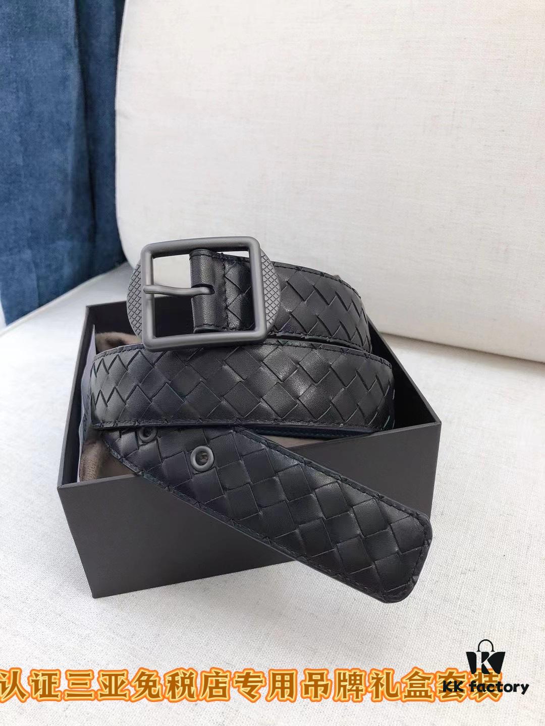 6932011e3a89a121ed55033e Authentic Latest Sanya Tax-Free Package: BV Handcrafted Belt, 3.5CM Width
