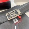 693201283a89a121ed55035c Givenchy Men's Belt, Hong Kong Duty-Free Gift Box, Genuine German Imported Calfskin, 3.8cm Width, Premium Steel Hardware, Fashionable Embossed Logo Design