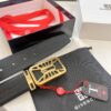 693201283a89a121ed550365 Givenchy Men's Belt, Hong Kong Duty-Free Gift Box, Genuine German Imported Calfskin, 3.8cm Width, Premium Steel Hardware, Fashionable Embossed Logo Design
