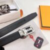 Hermes HH Original Factory Direct Order Belt - Italian Imported Top-Grain Calfskin, Automatic Buckle, 3.5cm Width