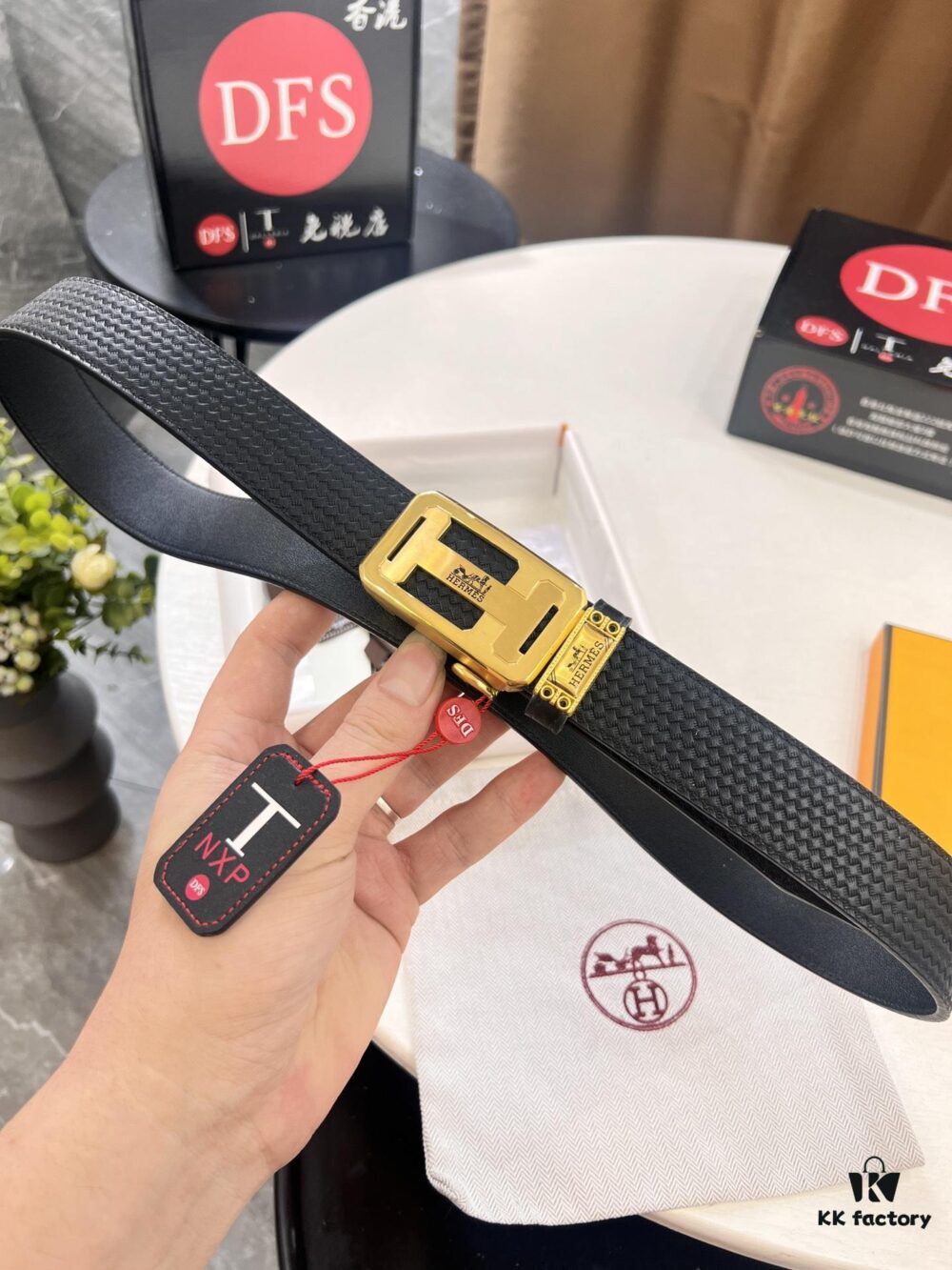 6932012b3a89a121ed550370 Hermes HH Original Factory Order. Hong Kong Duty-Free T Gift Box (NXP Hangtag with Official Website Identifiable Anti-Counterfeit Chip)
