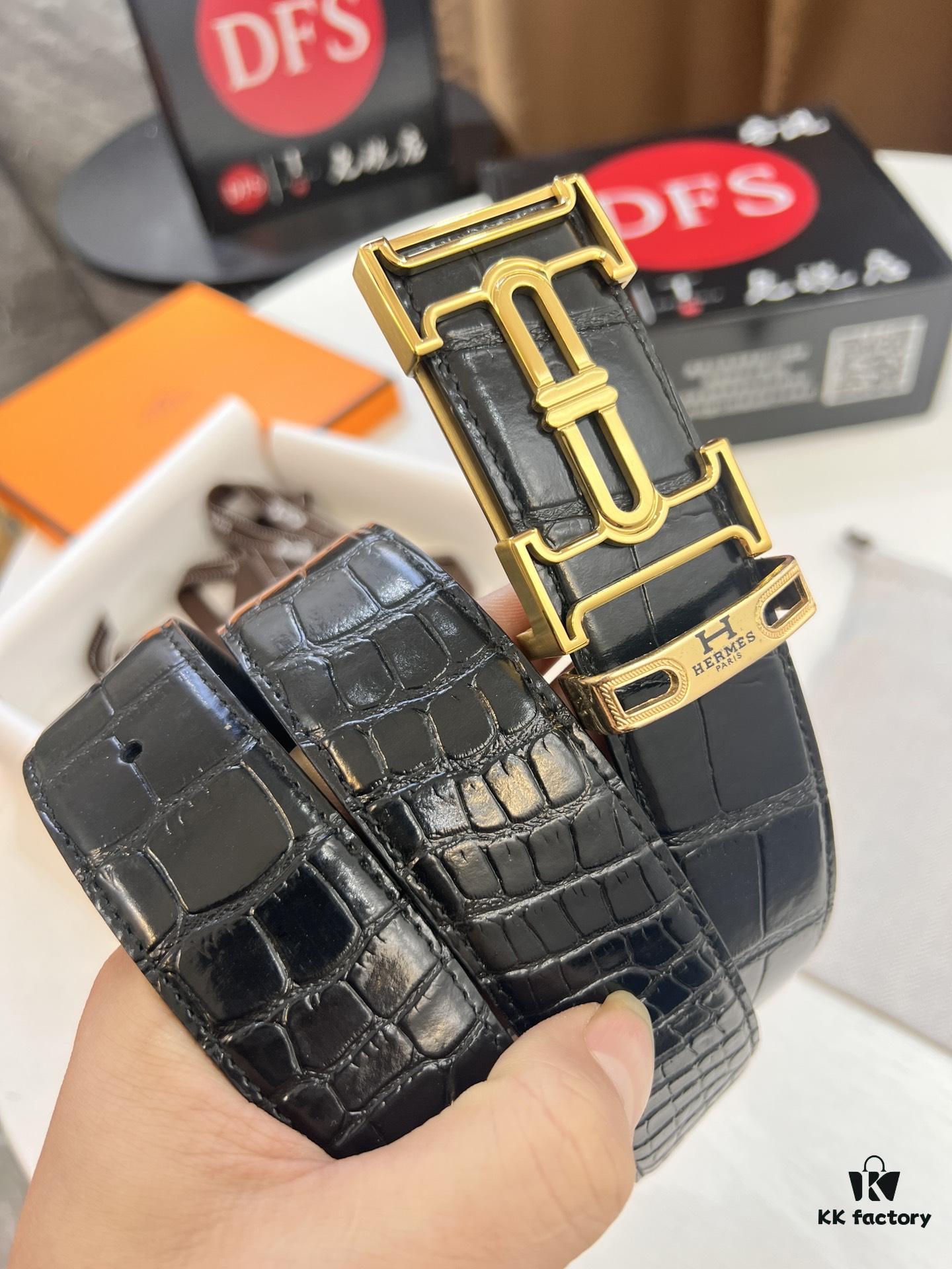 6932012d3a89a121ed550387 Top-tier Original Belt, Hong Kong Duty-Free T Gift Box (NXP Hangtag with Anti-Counterfeit Chip Recognizable on Official Website)