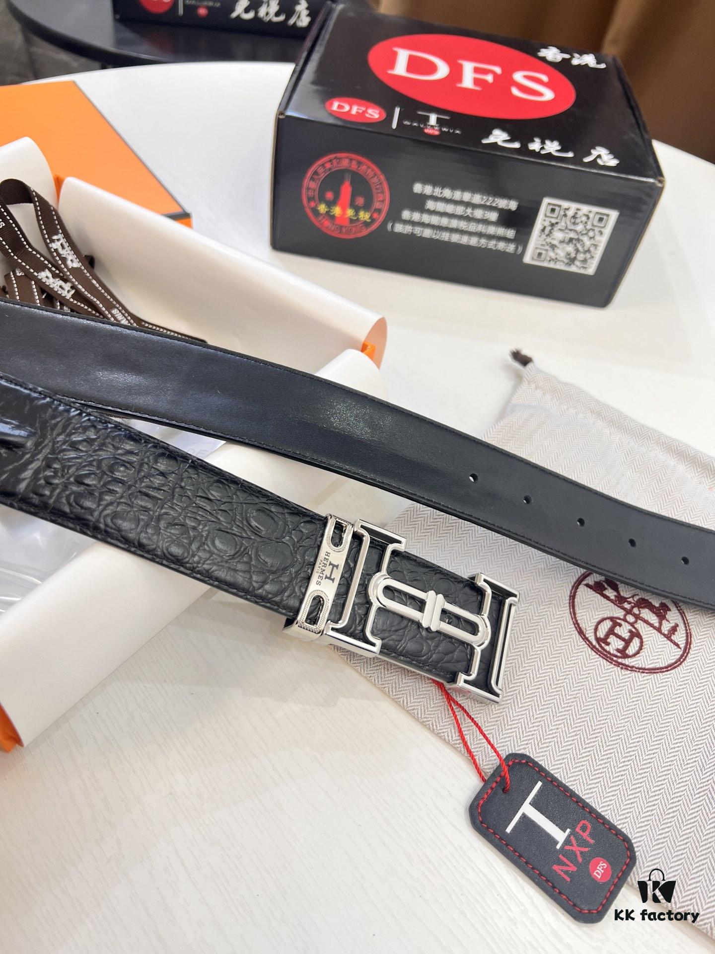 6932012e3a89a121ed55038d Top-Grade Genuine Leather Belt with Hong Kong Duty-Free T Gift Box (NXP RFID Tag Verifiable on Official Website, Authentic Anti-Counterfeit Chip)