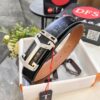 693201313a89a121ed5503ac Hermès Men's Belt, Top Grain Cowhide with Engraved Buckle, 3.8cm Width, Adjustable Length, Original Imported Embossed Horse Head Design, Ideal Gift