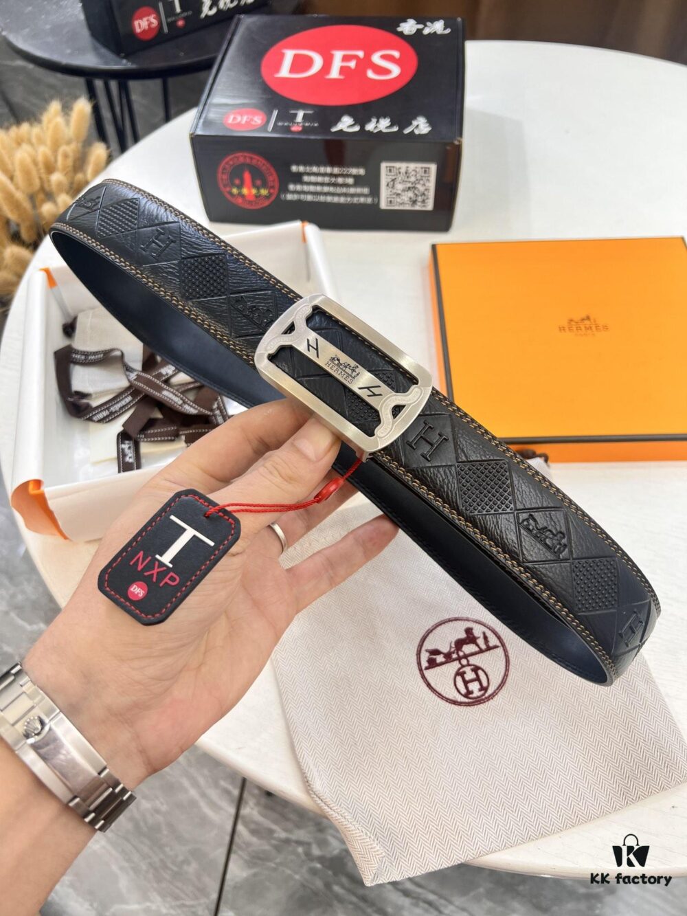 693201313a89a121ed5503af Hermès H Belt, 2023 New Arrival, Stainless Steel H Internal Buckle, Embossed Full-Grain Cowhide Leather