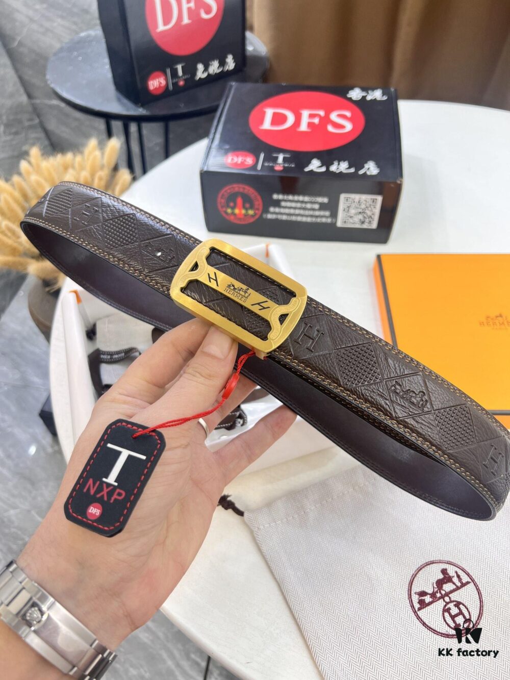 693201313a89a121ed5503b6 Hermès H Belt, 2023 New Arrival, Stainless Steel H Internal Buckle, Embossed Full-Grain Cowhide Leather