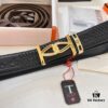 693201333a89a121ed5503c5 Hermès Men's Belt, Top Grain Calfskin Leather, 3.8cm Width, Includes Gift Box with Steel Hardware and NXP Anti-Counterfeit Chip